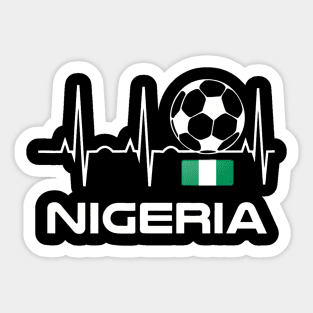 Nigeria Soccer Jersey  Nigerian Football Jersey Sticker